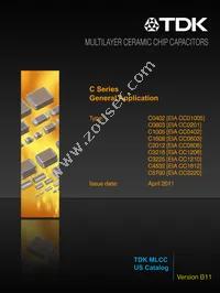 C4532X7R1H155M/1.60 Datasheet Cover