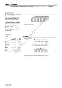 CA0612ZRY5V9BB104 Datasheet Page 3