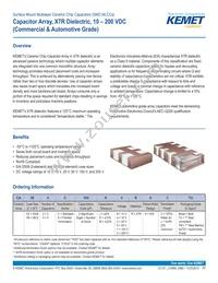 CA064C561K2RACTU Datasheet Cover