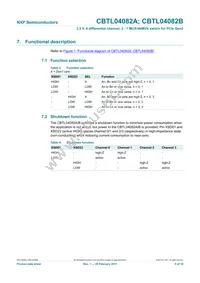 CBTL04082BBS Datasheet Page 5