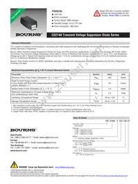 CD214A-T78CALF Datasheet Cover