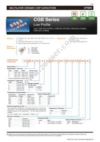 CGB3S3JB0G106M050AB Datasheet Page 3