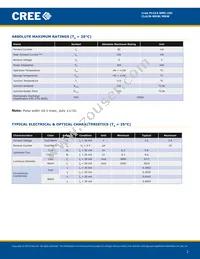 CLA1B-MKW-XD0E0E83 Datasheet Page 2