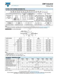 CMF502M2000GLBF Datasheet Page 2