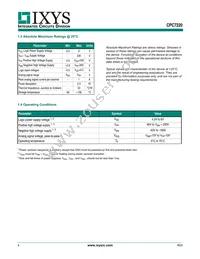 CPC7220W Datasheet Page 4