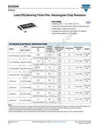 CRCW20104R70FNTF Datasheet Cover