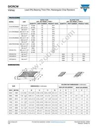 CRCW20104R70FNTF Datasheet Page 3