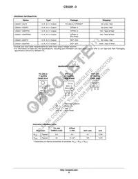 CS5201-3GT3 Datasheet Page 6