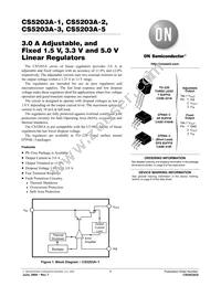 CS5203A-5GT3 Datasheet Cover
