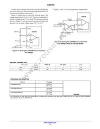 CS8190EDWF20G Datasheet Page 10