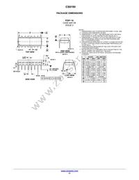 CS8190EDWF20G Datasheet Page 11