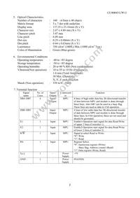 CU40045-UW1J Datasheet Page 3