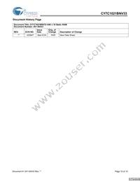 CY7C1021BNV33L-15ZXCT Datasheet Page 10