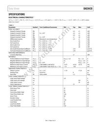 DAC8420FS-REEL Datasheet Page 3