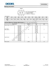 DCX124EU-7 Datasheet Page 2
