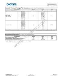 DCX124EU-7 Datasheet Page 3