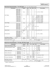 DDTD143TC-7-F Datasheet Page 2