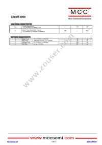 DMMT3904-TP Datasheet Page 2