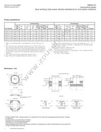 DRAQ127-470-R Datasheet Page 2