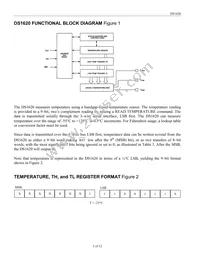 DS1620S/T&R Datasheet Page 3