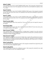 DS1620S/T&R Datasheet Page 7