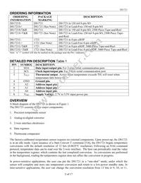 DS1721S/T&R Datasheet Page 2