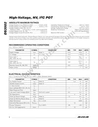 DS3502U+T&R/C Datasheet Page 2