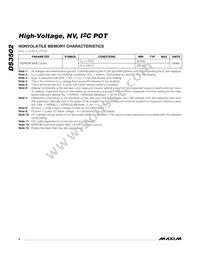 DS3502U+T&R/C Datasheet Page 4