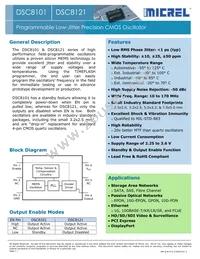 DSC8121DI2T Datasheet Cover