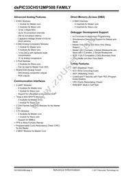 DSPIC33CH512MP508T-I/PT Datasheet Page 2