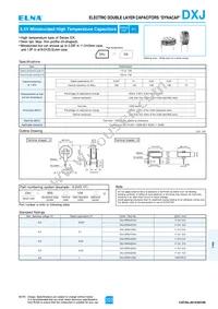 DXJ-5R5L334T Datasheet Cover