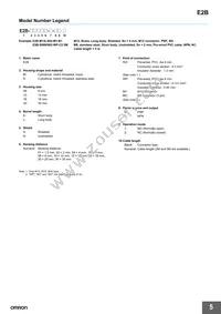 E2B-M18KN16-M1-B2 Datasheet Page 5