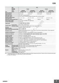 E2B-M18KN16-M1-B2 Datasheet Page 7