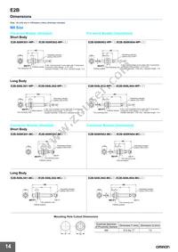 E2B-M18KN16-M1-B2 Datasheet Page 14