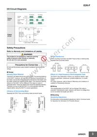 E2K-F10MC1-6 Datasheet Page 3