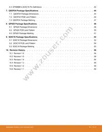 EFM8BB10F4A-A-QFN20 Datasheet Page 6