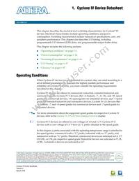 EP4CGX15BN11I7N Datasheet Cover