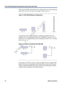 EPF10K50STC144-3 Datasheet Page 14