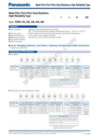 ERA-2ARB97R6X Datasheet Cover