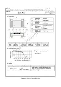 ERA-3EKD6812V Datasheet Page 2