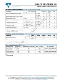 ESH1PDHE3/84A Datasheet Page 2