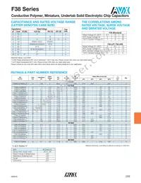 F380J226MSAAH1 Datasheet Page 2