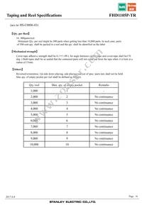 FHD1105P-TR Datasheet Page 16