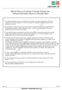 FHD1105P-TR Datasheet Page 21