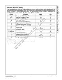 FS8S0765RCBSYDT Datasheet Page 4