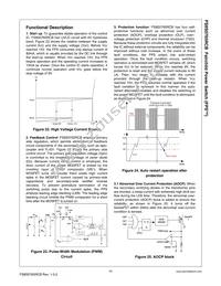 FS8S0765RCBSYDT Datasheet Page 11