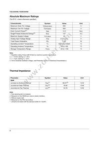 FSDM0365RNB Datasheet Page 4