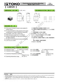 #FSLM2520-820J=P2 Datasheet Cover