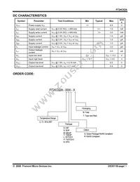 FT24C02A-UNR-T Datasheet Page 11