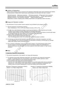 GJM0225C1E5R3DB01L Datasheet Page 9